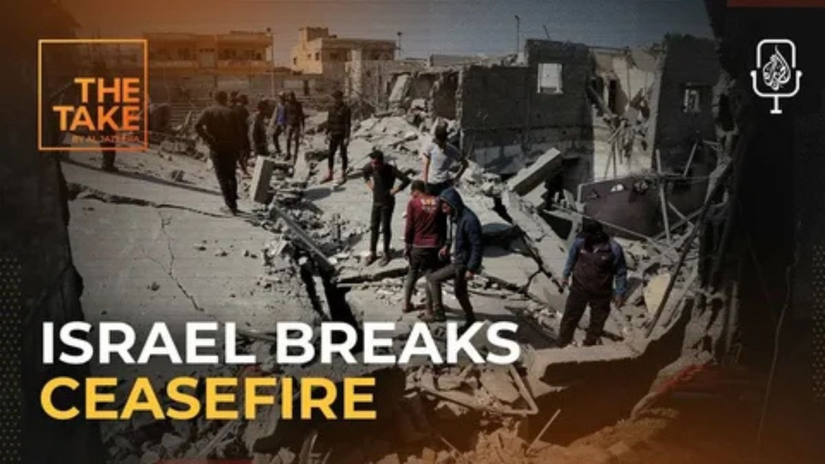 israel breaks ceasefire